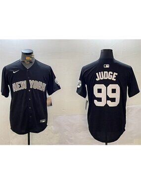 Aaron Judge Black Stitched Jersey